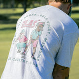 GOLF SUCKS TEE GREY