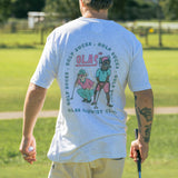 GOLF SUCKS TEE GREY